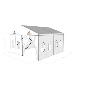 אוהלי אלומיניום מפתח 6